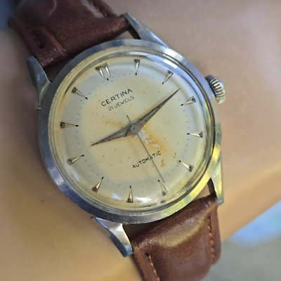 Vintage CERTINA men's automatic watch Cal.28-45 21Jewels swiss