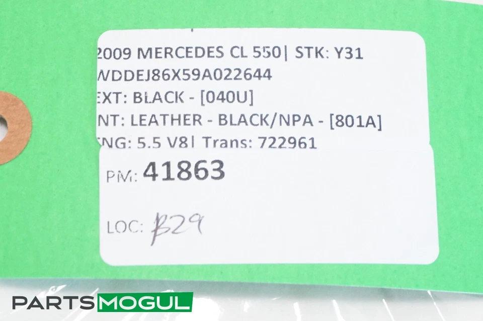 07-14 Mercedes W216 CL550 S400 Fuel Pump Motor Control Module 2215408662 OEM - Image 3 of 3