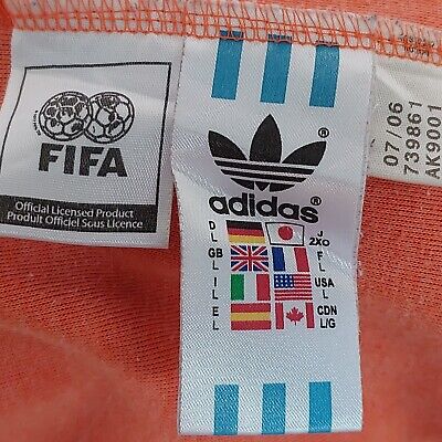 Netherlands World Cup 2006/08 Adidas Originals Zip Track Top Netherlands World Cup 2006/08 Adidas Originals Zip Track Top