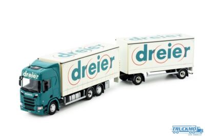 Tekno Dreier Scania Next Gen R Serie Highline Planenhängerzug 85088