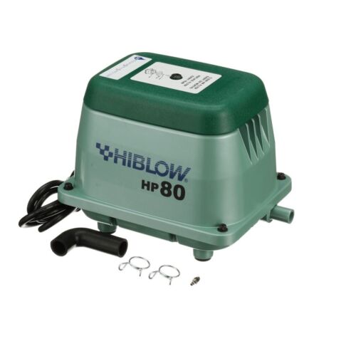 Hiblow HP-80 (HP80) LINEAR AIR PUMP POND AERATION SEPTIC AERATOR Pond Water - Picture 2 of 21