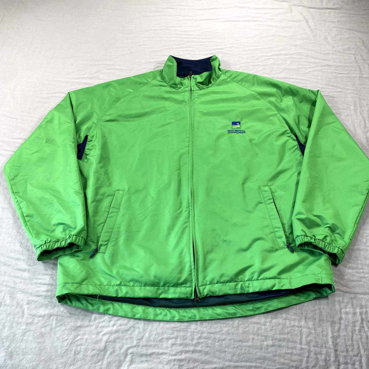 VINTAGE Polo Ralph Lauren Golf Jacket Mens XL Green Bomber 