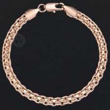 18 20cm Rose Gold Link Chain Bracelet Statement Bangle Bracelets Women's Jewelry