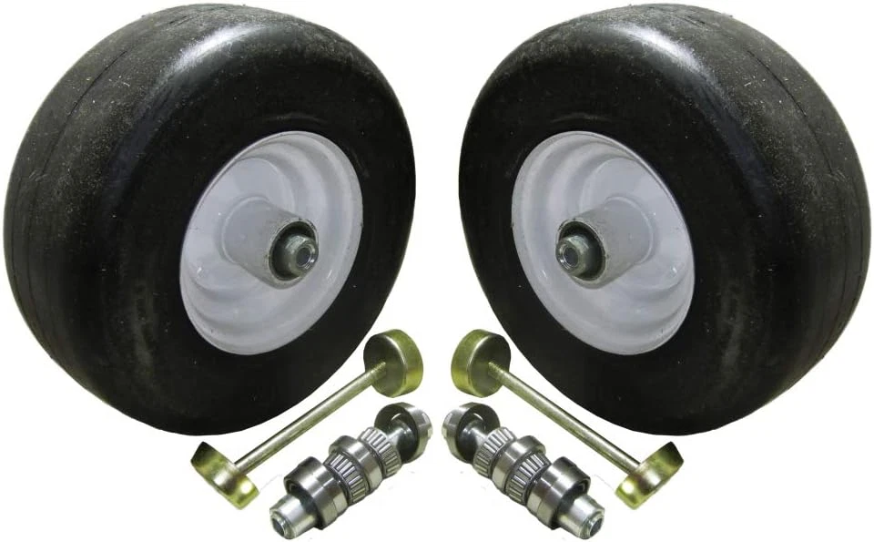 2 Pack Front Solid Tire Assembly No Flat 13x5x6 For Exmark Lazer