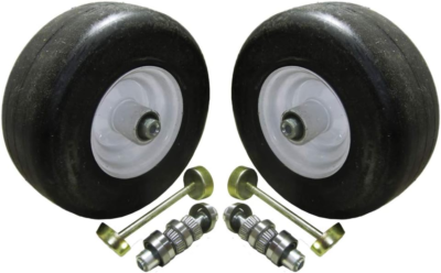 2 Pack Front Solid Tire Assembly No Flat 13x5x6 For Exmark Lazer