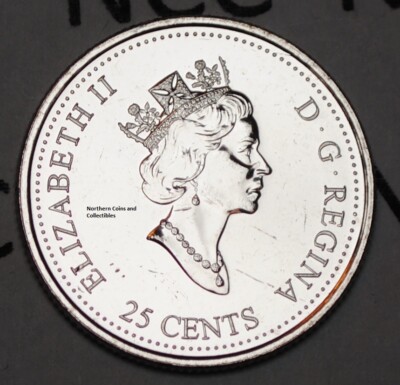 Canada 2000 September Wisdom 25 cents UNC Millenium Series