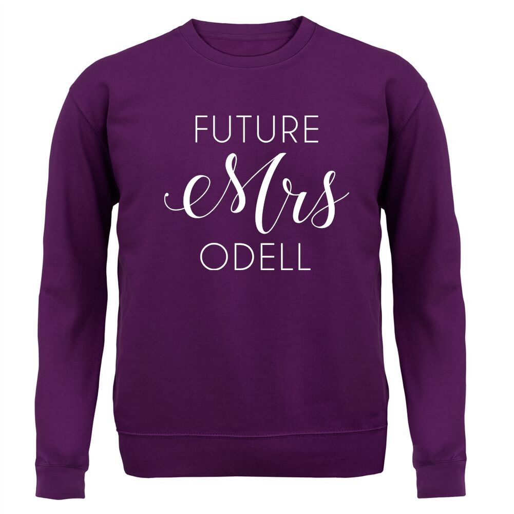 Future Mrs Odell Adult Hoodie Sweater Music Musician Love