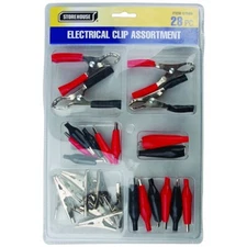Storehouse 28 Piece Electrical Clip Assortment, Item 67589, New