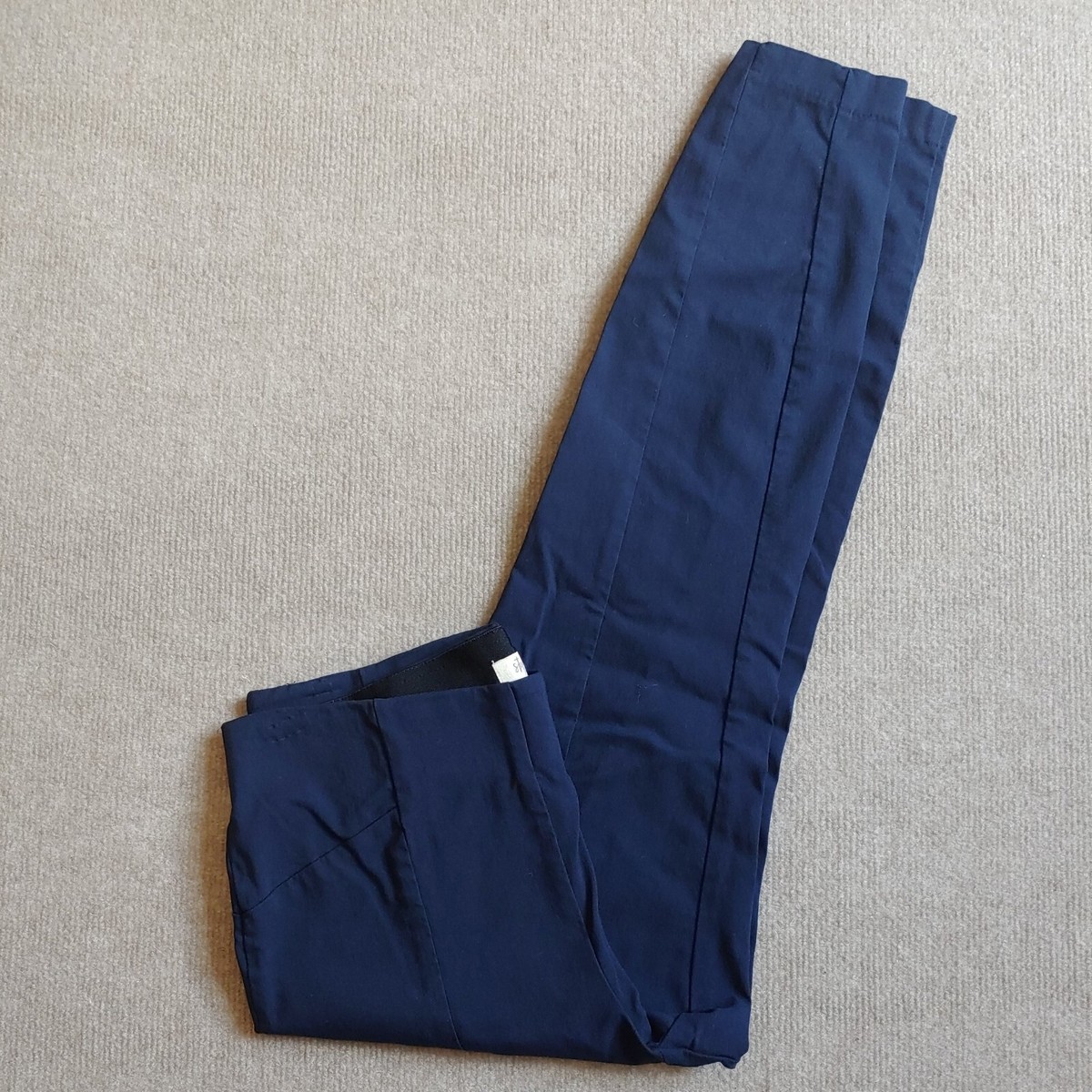 navy blue skinny dress pants Men - Dark Blue Skinny Fit Suit Pants - Size: 46R
