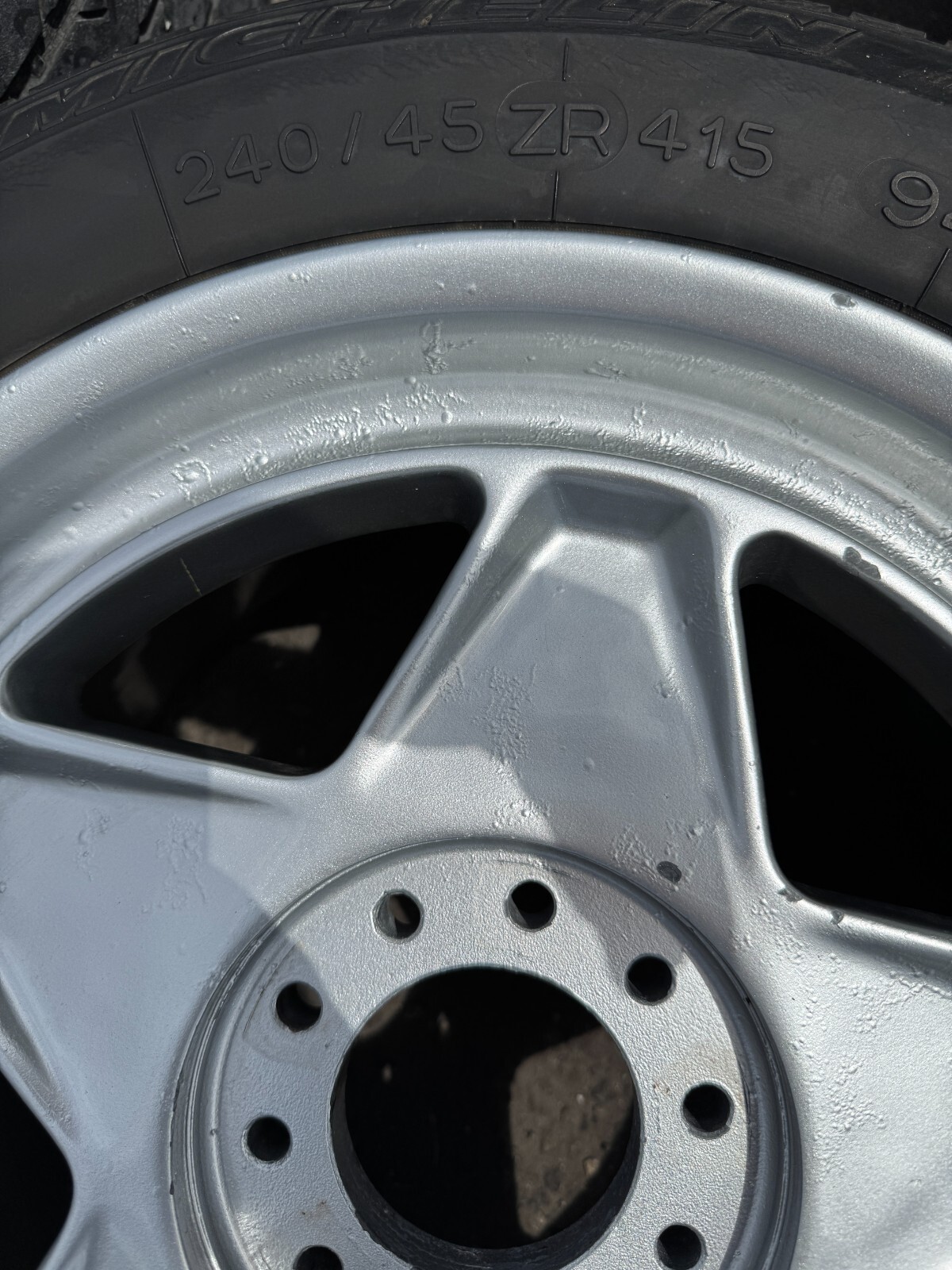 Ferrari Testarossa Center Lock Wheels 280/45, 240/45, 55,70 OEM 1985 