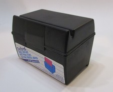 New 1996 Esselte Oxford 01351 Black Plastic F...