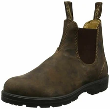 Men's Blundstone Pull On Boot BL 585 Rustic Brown Leather