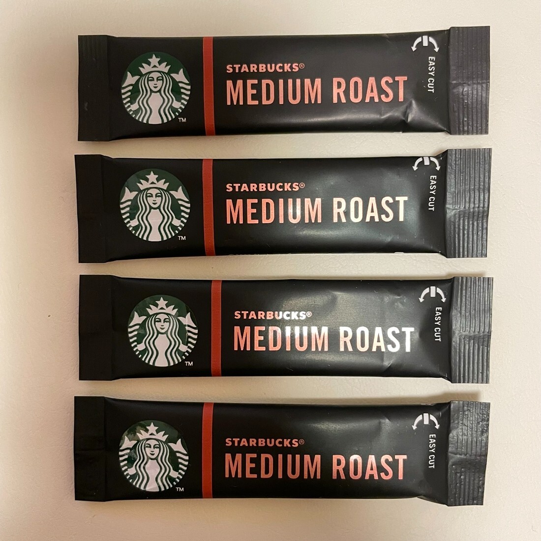 Microground Starbucks Instant Coffee Medium Roast Sticks 4COUNT
