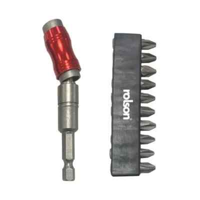 Rolson Winkel Bithalter 1/4'' Sechskantschaft magnetisches Schnellspannfutter