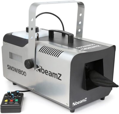 Kunstschneemaschine Beamz SNOW1800 DMX Timer (brandneu versiegelte Packung)