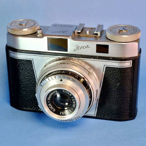 Rare iLoca quick-b vintage 35mm Rangefinder film camera Rebuilt & Working! - Picture 3 of 6