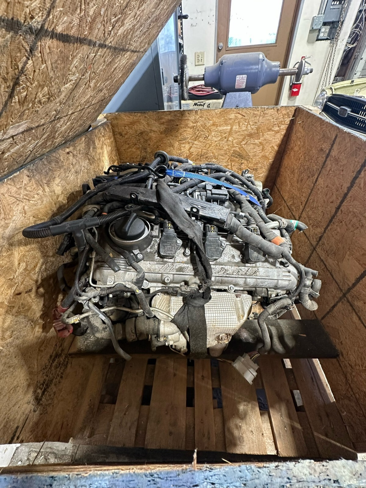 Maserati Ghibli SQ4 Engine Assembly w/Turbochargers 27k Miles