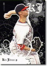 2008 Kris Johnson Rookie BLACK Parallel Mint RC #/50