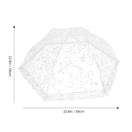 4pcs Dining Table Food Cover Decorative Food Cover Food Serving Cover Home - Picture 5 of 12