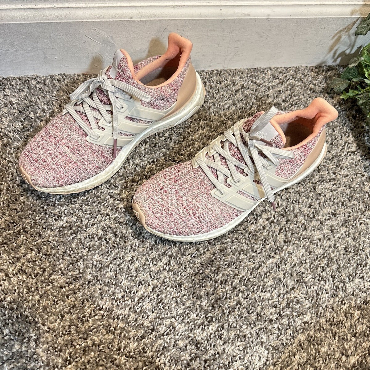 Adidas UltraBoost Pink ash pearl Running Shoes Women's Size US UK - Main Image