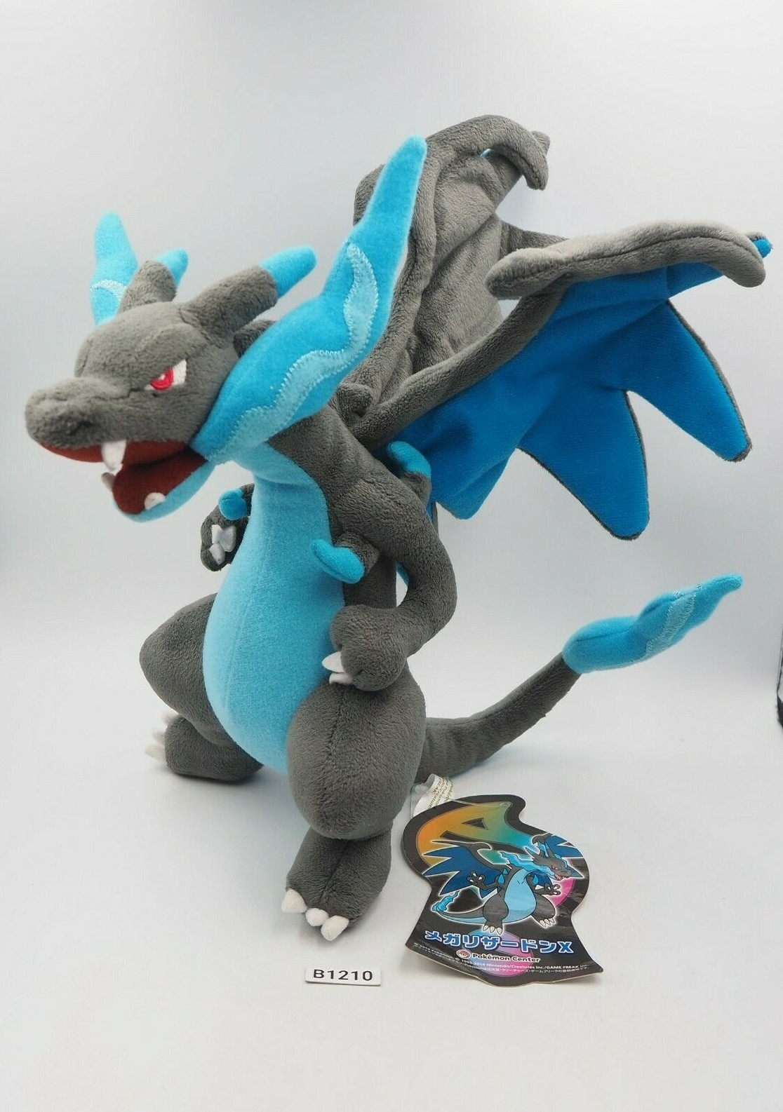 shiny mega charizard x plush