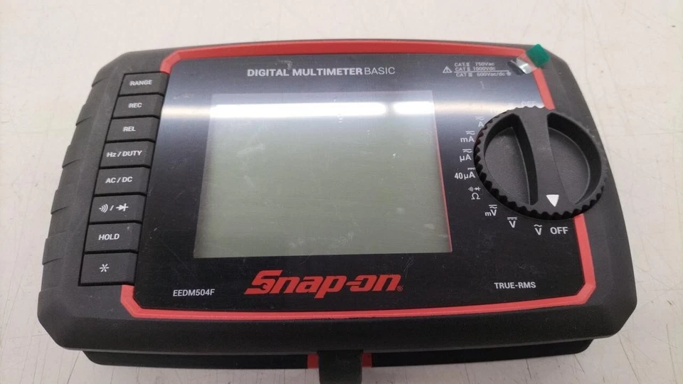 Multimetro digitale Snap On EEDM504F Basic Japan USATO - Immagine 2 di 4