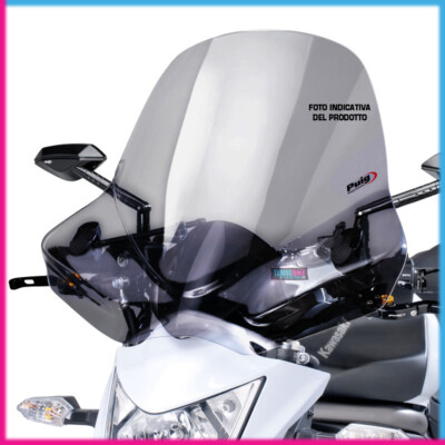 PUIG FAIRING UNIV. TOURING II FOR DUCATI HYPERMOTARD 796 10-13 LIGHT SMOKE
