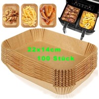 Neu Backpapier FüR Friteuse HeißLuftfritteuse Backofen Airfryer Liner 100 StüCk