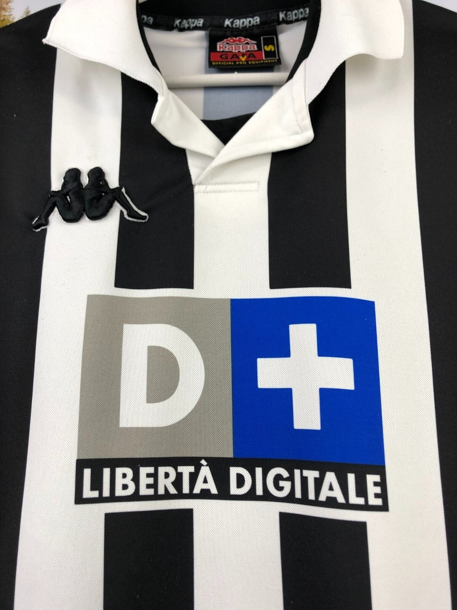 Juventus Home football shirt 1998 Soccer Maglia Kappa Long Sleeve