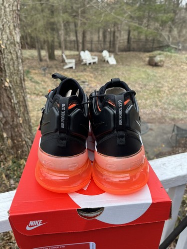 Nike Air Max Force 270 Safari schwarz ORANGE GR. 11,5 Bengals SF Giants Oklahoma ST - Bild 2 von 8
