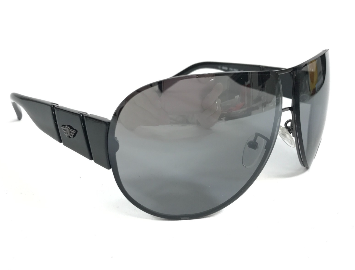 Police Sunglasses S8566 COL.568X Black Oversize Frames with