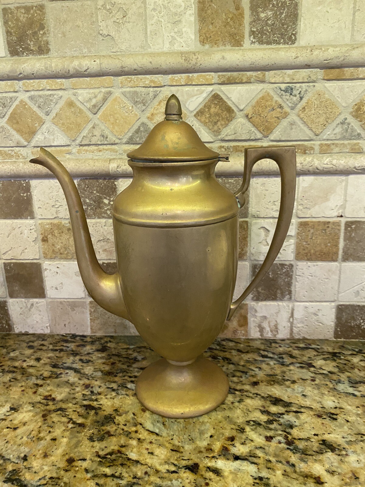 Vintage brass teapot eBay