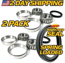 (2 Kits) Fork Caster Rebuild Kit fits Scag 48668 & 481025 Bearings & Seals