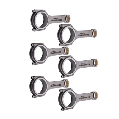 H-Beam Steel EN24 4340 Connecting Rods for BMW F06/F12/F13 640i N55B30 S55B30