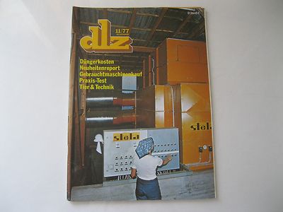 dlz 11/77 November Agricultural Magazine 1977 Agricultural Technical Magazine Stela