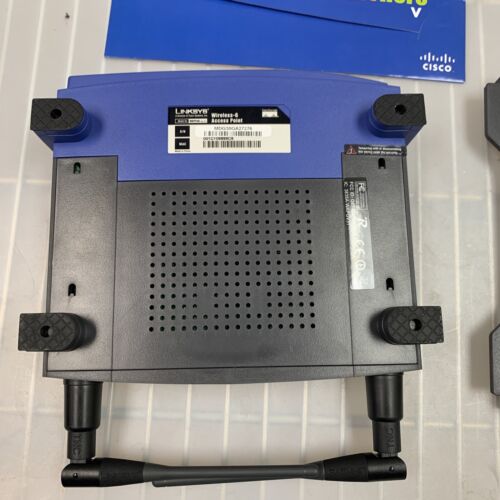 Linksys WAP54G v3.1 54 Mbps Wireless-G Access Point - No Power Cable - Picture 5 of 6