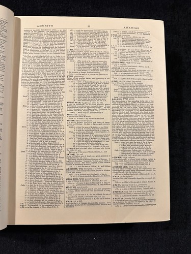 1939 Analytical Concordance to the Bible 8th Edition 60th yr of Publication - Picture 7 of 13