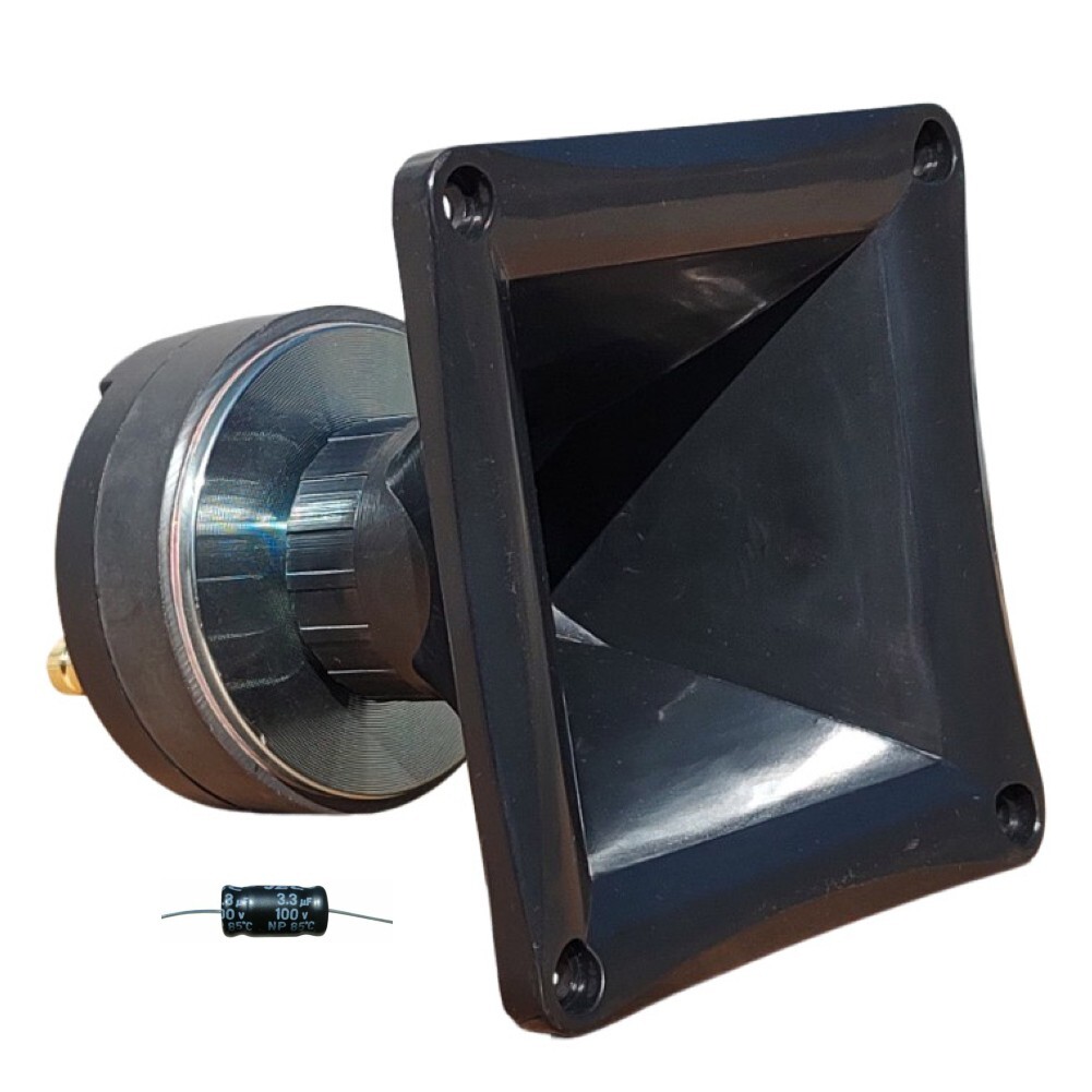 Driver 8 Ohm DR4TR 11,5 cm per Impianto Casa + Condensatore Gratis