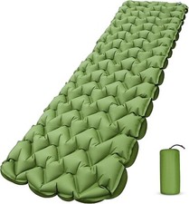 Camping Sleeping Pad, Ultralight Camping Mat with Pillow