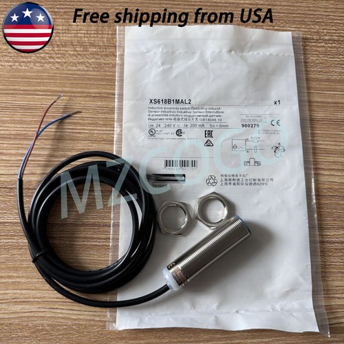 XS618B1MAL2 Inductive Proximity Switch Sensor Ue 24-240V Range 8mm Brand New - Picture 9 of 9