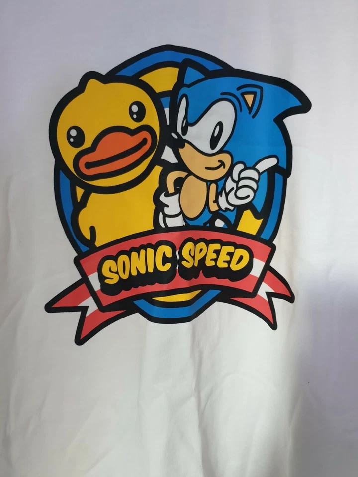 EXTREMELY RARE B.DUCK & SONIC T-SHIRT - COLLECTORS ITEM SIZE XL - NEW WITH TAGS  - Image 2 of 4