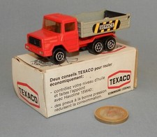 Majorette Promo Texaco 1980 réf 000 : Camion Magirus  (Version pour la Belgique)