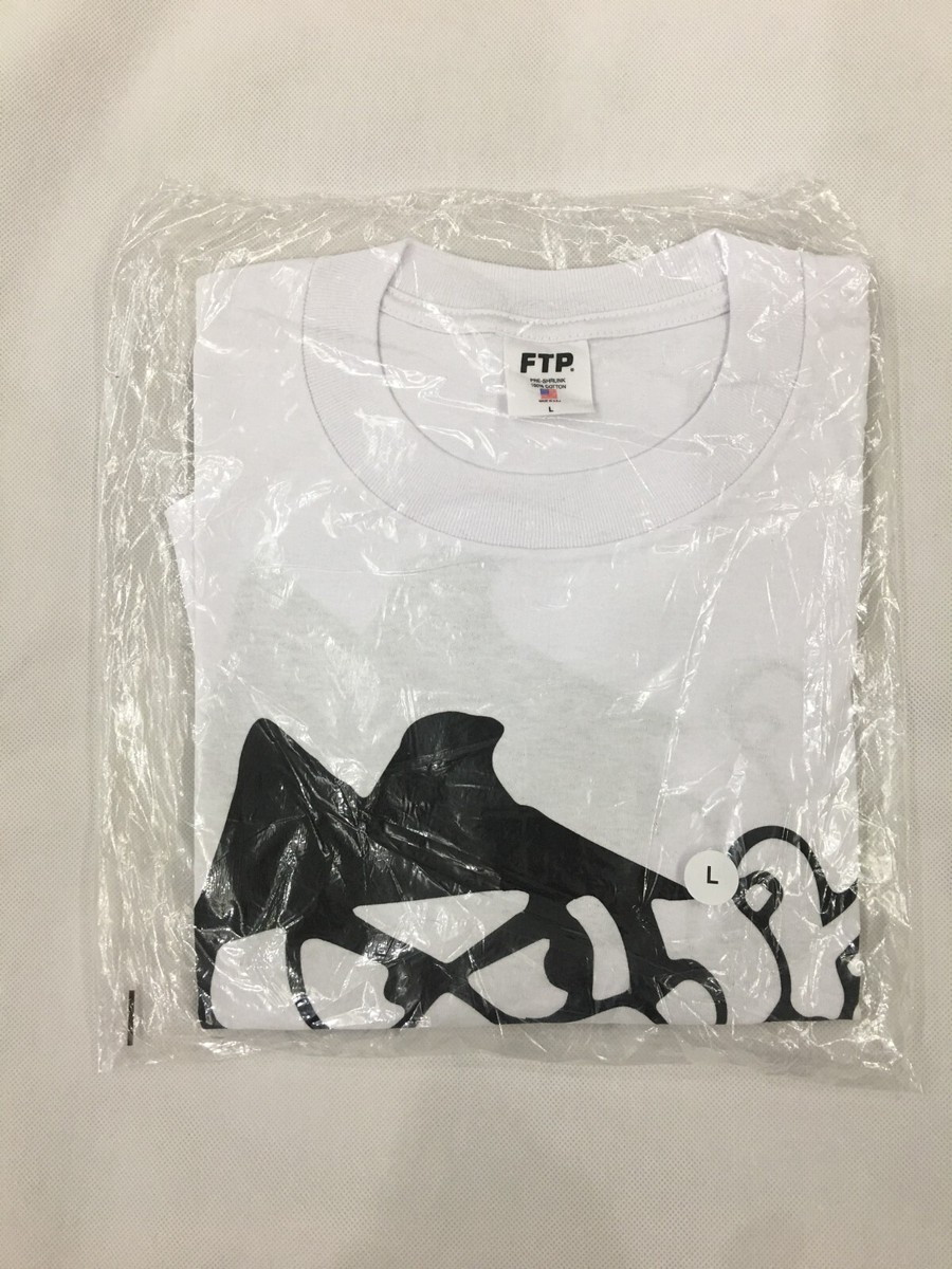 Fuckthepopulation FTP x Thrasher Boris Tee White Color Large Fuckthepopulation FTP x Thrasher Boris Tee White Color Large