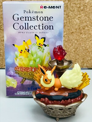 Re Ment Pokemon Gemstone Collection Miniature Toy Figure 2 Flareon Japan Ebay