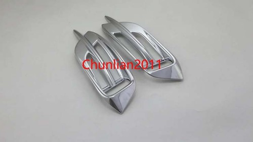 Chrome Rear Fog Light Cover Trim for 2016-2017 Honda Civic 10th Gen 4dr Sedan - Picture 4 of 5