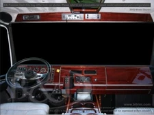 Dash Trim Kit for FREIGHTLINER FL-SERIES 97 98 99 00 01 02 carbon fiber wood alu