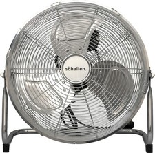 Schallen 14" / 18" Chrome High Velocity Cold Air Circulator Adjustable Floor Fan