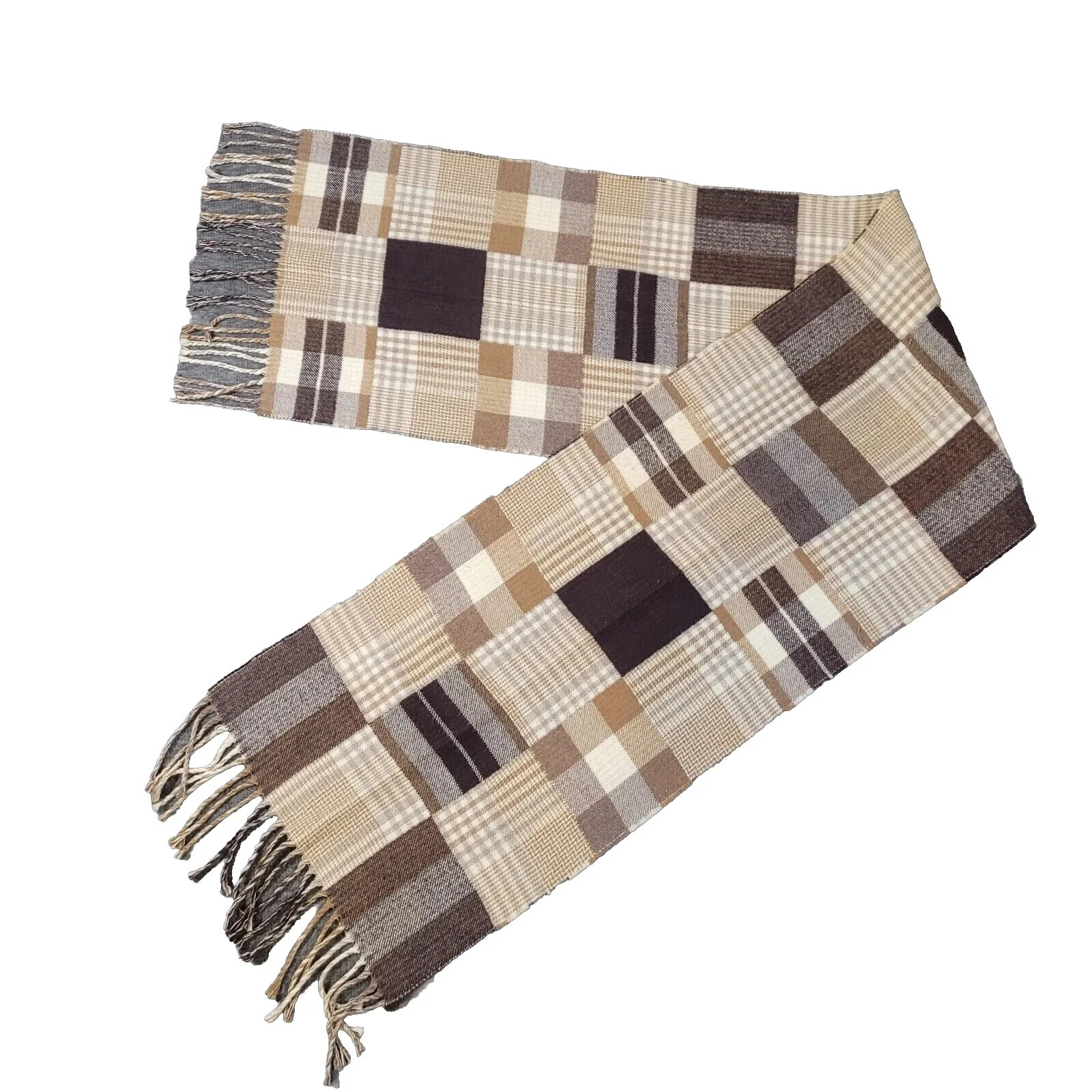 Cuadriculados 100% Algodón Bufandas para hombres