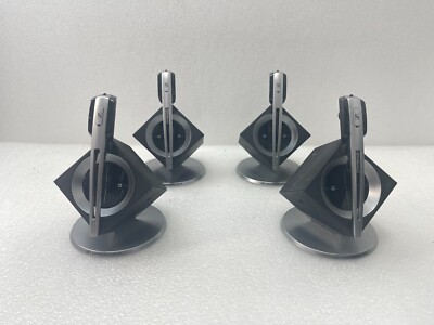 LOT OF 4 Sennheiser OfficeRunner OR-BS-US 504381 BASE w/ DW 10 HS w/ ADAPTER  
