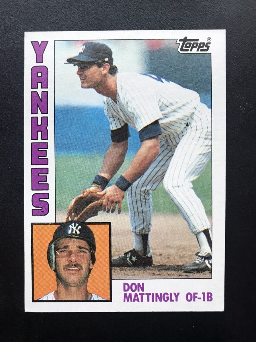 1984 Topps Don Mattingly Rookie #8 Very Nice Card! | eBay